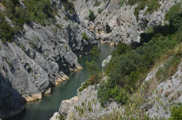 Les gorges de l'Hérault Les gorges de l'Hérault — Pont du Diable de Saint-Jean-de-Fos (France)