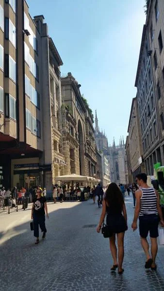 rue piétonne — Milan (Italie)