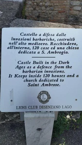 Histoire du chateau — Desenzano del Garda (Italie)