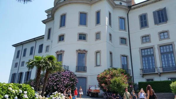 Façade du palais — Verbania (Italie)