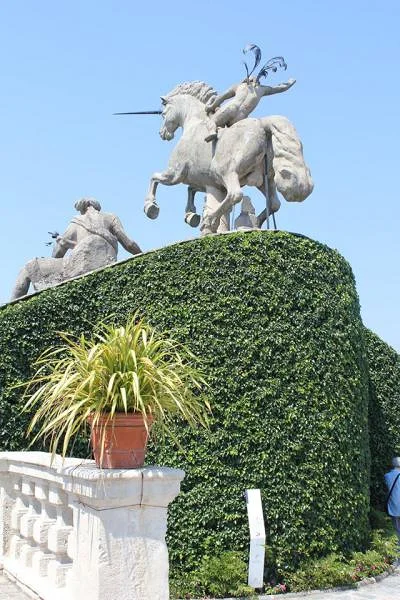 Perspective Perspective — Jardin botanique de l'Isola Bella (Italie)