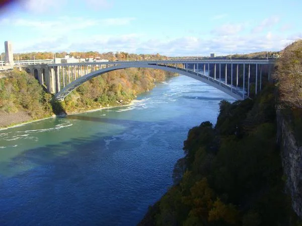 frotière usa/canada — Niagara Falls State Park (Etats-Unis)