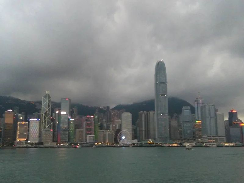 HK sous les nuages — Hong Kong (Chine)