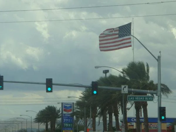 Bannière étoilée — Las Vegas (Etats-Unis)