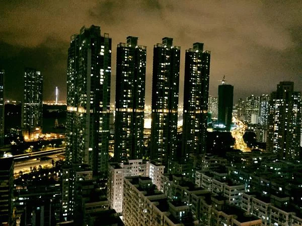 Vue depuis le bar Vue depuis le bar — Hong Kong (Chine)