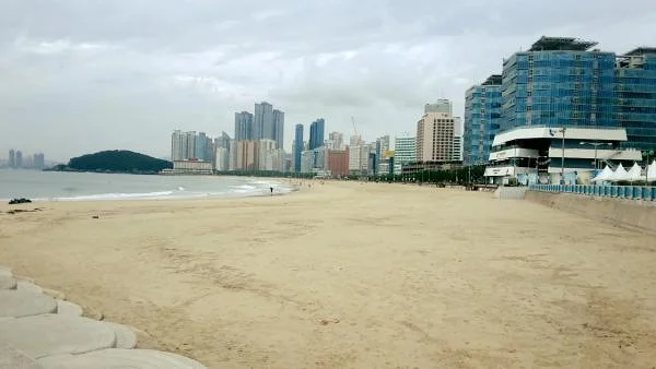 plage de Busan (Corée du Sud)