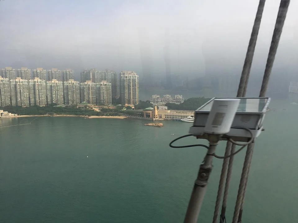 vue depuis la nacelle vue depuis la nacelle — Hong Kong (Chine)