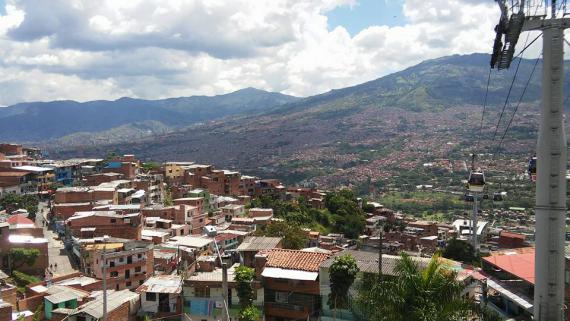 Vue sur Medellin