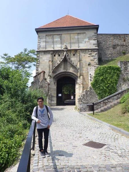 Porte du château — Château de Bratislava (Slovaquie)