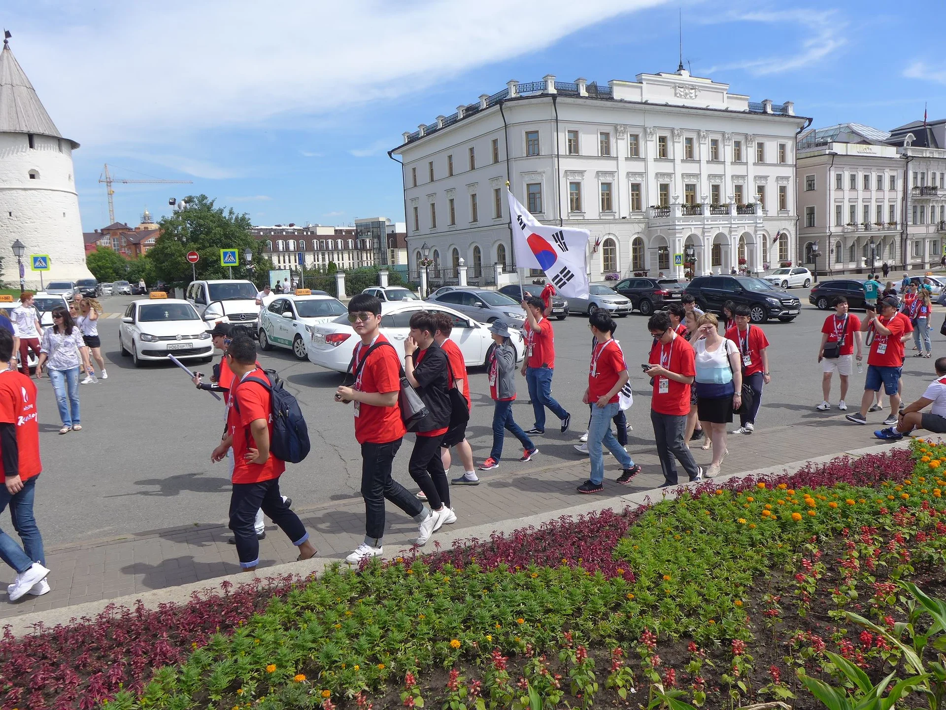 Des supporters de Corée Des supporters de Corée — Kazan (Russie)